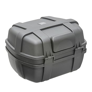 リアボックス　バイク Amazon | バイクリアボックス 39L ブラック 黒 バイク用 リア